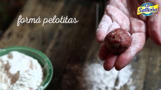 Receta Ravioles con Albondigas fácil – La Salteña [upl. by Gnagflow]