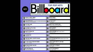 Billboard Top Pop Hits 1971 [upl. by Asined]