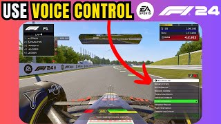 How to Use Voice Commands in F1 24  Turn On Voice Control F1 24 [upl. by Namrehs]