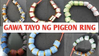 how to make ring for racing pigeon 🕊️🕊️🕊️ [upl. by Lletram]