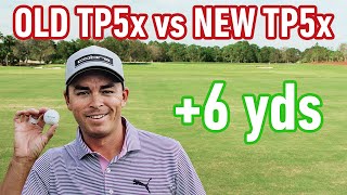 Rickie Fowler Gains SIX Yards With The New TP5x Golf Ball  TaylorMade Golf [upl. by Eide]