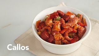 Callos Ox Tripe Stew Recipe  Yummy Ph [upl. by Adelaja]