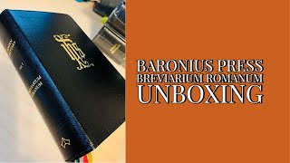 Baronius Press Roman Breviary Unboxing [upl. by Leander]