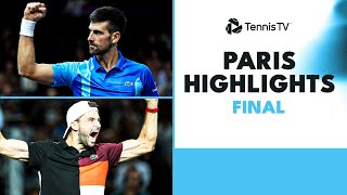 Novak Djokovic vs Grigor Dimitrov For The Title 🏆  Paris 2023 Final Highlights [upl. by Orestes]