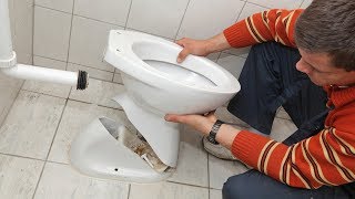 How To Install a Toilet [upl. by Aloise]