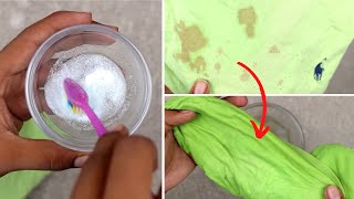 Simple method to get bleach stains out of black white or colored clothes [upl. by Amalee319]