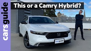 Better than Toyota Camry Honda Accord hybrid 2024 review New eHEV RS tested [upl. by Andras]