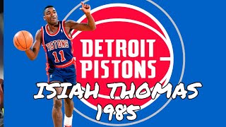 Isiah Thomas Highlights 1985 [upl. by Abramo]