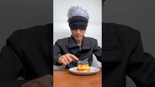 jujutukaisen Satoru Gojo VS Suguru Geto pudding challenge [upl. by Schreibe]