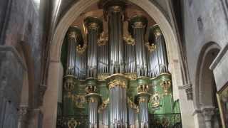 F Couperin  Tierce en taille Dom Bedos Organ in St Croix Bordeaux [upl. by Cohbert]