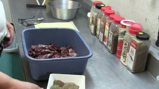 31 Heart Jerky Beef amp Venison [upl. by Hawthorn615]