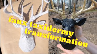 EASY Faux Deer Head Transformation [upl. by Juakn523]