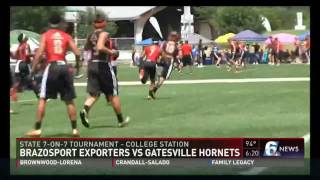 7on7 Brazosport vs Gatesville [upl. by Langer]