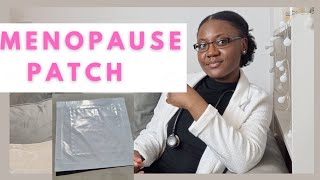 How to apply HRT patches HRT Patches for menopause menopause treatment [upl. by Ayo]