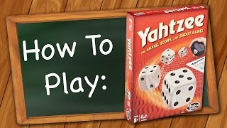 How to Play Yahtzee [upl. by Traver]