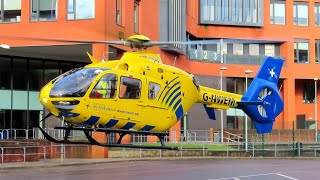 North West Air Ambulance Departure From Waterhead Academy  161223 [upl. by Ellehcam]