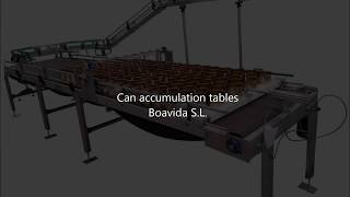 Can making equipment Accumulation tables [upl. by Airekat]