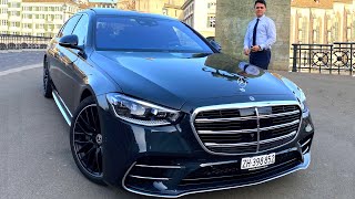 2021 Mercedes S Class Long  AMG S500 CITY Drive Review Interior Exterior [upl. by Ekram]