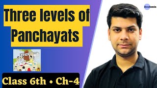 Three levels of Panchayats  Panchayati Raj  Class 6 Ch 4  Political Science NCERTs by Nadeem Raja [upl. by Soulier3]