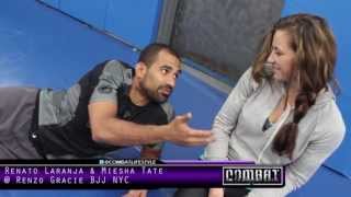 Renato Laranja hits on Miesha Tate [upl. by Dunseath]