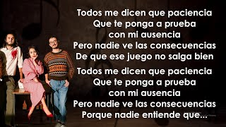 Morat Danna Paola  Idiota LetraLyrics [upl. by Eras]