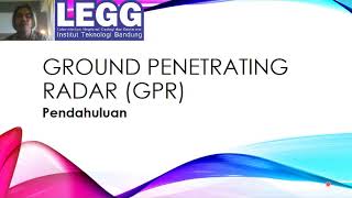 Metode GPR Ground Penetrating Radar  Georadar  Ground Probing Radar [upl. by Chelsy]