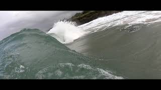 Bodyboarding at Pounders [upl. by Neelahtak53]