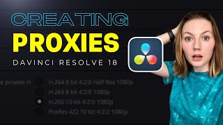 How to create proxies FAST using Blackmagic Proxy Generator  DaVinci Resolve 18 [upl. by Elset]