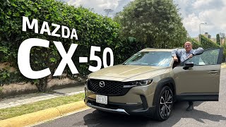 Toda la tecnología de la Mazda CX50 sorprendente [upl. by Maurreen]