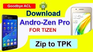 How To Download Andro Zen Pro  Zip to TPK convert  Goodbye ACL [upl. by Redla237]