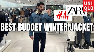 HampM Uniqlo Zara Jackets Review  BEST Budget Winter Jackets For Men [upl. by Arimihc]