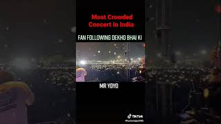 Yo Yo Honey Singh live concert Haldia Kolkata Indias Most crowded Concert [upl. by Rus898]