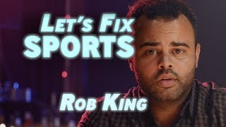 Rob King The Knicks GM Should Be A Town Hall Meeting  Lets Fix Sports [upl. by Alilad]