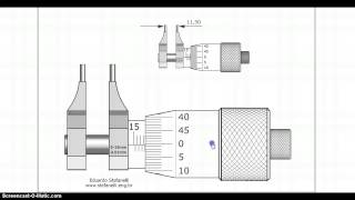 Micrometro de interiores en milimetros [upl. by Oika]