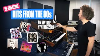 Hits from the 80s  Recreated on Synthesizers [upl. by Eyanaj]