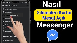 Facebook Messenger Silinen Mesajları Geri Getirme  \u00100 Kanıtlı [upl. by Helbona]