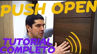 😎PUSH OPEN En Cajones💪Correderas COMO INSTALAR🎁TUTORIAL COMPLETO🎁2024 [upl. by Annaeirb56]