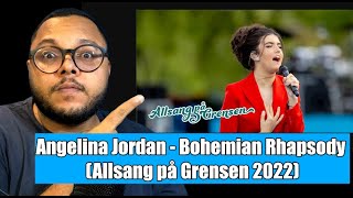 Angelina Jordan  Bohemian Rhapsody Allsang på Grensen 2022 Bagrecelos React [upl. by Nymsaj72]