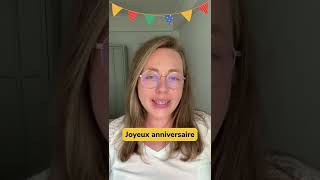 10 Façons originales de souhaiter quotJoyeux Anniversairequot en français [upl. by Htide]