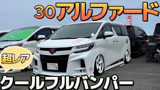 【高橋さんの30アルファード】超レアなクールレーシングフルバンパー仕様‼️ACCエアサス VERZ クスコアーム 関東アルヴェル軍団芦ノ湖MT [upl. by Madian]