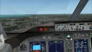 How to land FSX Landing Tutorial with 737 [upl. by Cloutman]