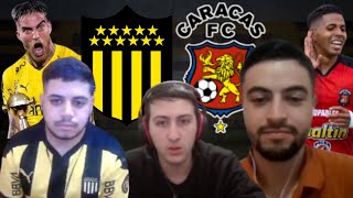 PERIODISTA VENEZOLANO nos cuenta todo sobre CARACAS FC PREVIA PEÑAROL vs CARACAS FC [upl. by Adnilav]