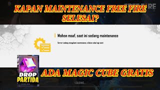 KAPAN MAINTENANCE FREE FIRE SELESAI 22 MARET 2023 SAMPAI JAM BERAPA PENYEBAB UPDATE FF HARI INI [upl. by Hassadah]