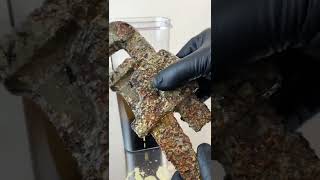 Testing EvapoRust on a super rusty and crusty pipe wrench [upl. by Baxy]