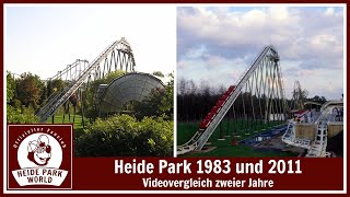 Heide Park Vergleich zwischen 1983 und 2011 [upl. by Oludoet]