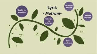 Lyrik 3 Metrum [upl. by Victorie]