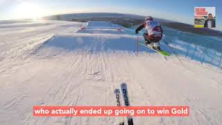 This Ski Cross POV explanation will make your heart pump  Jamie Prebble [upl. by Lareneg]