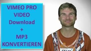 Vimeo Video runterladen und zu MP3 konvertieren [upl. by Rue]