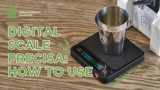 Digital Scale Precisa How To Use [upl. by Naivaj287]