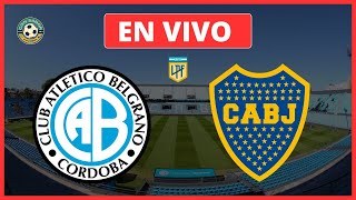 BELGRANO VS BOCA EN VIVO 🔴 RELATO EMOCIONANTE  Con Sabor a Fútbol [upl. by Anelak]